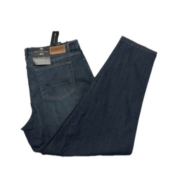 Travis Mathew Legacy Featherweight Jeans size 40 Indigo Denim 33” Inseam - Picture 1 of 4